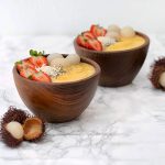 mango tropical smoothie bowl