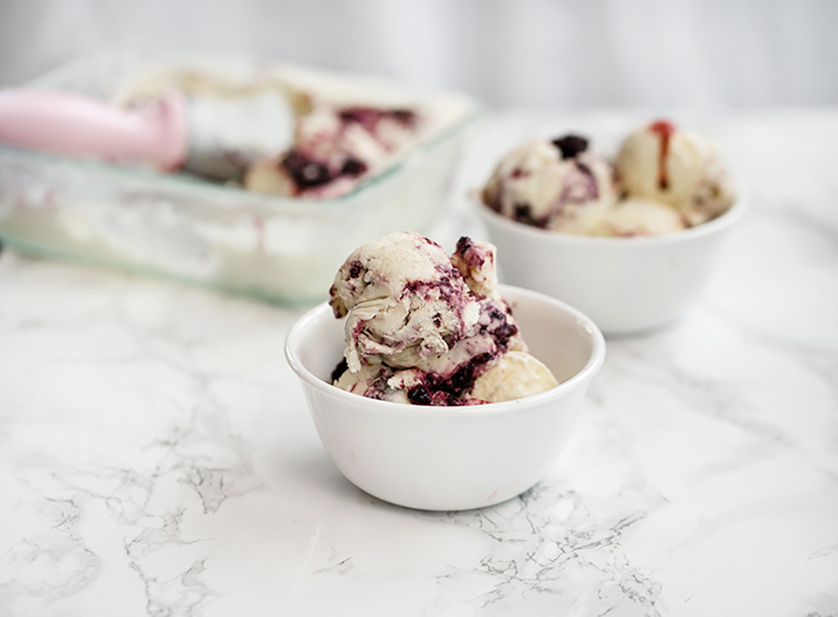 marionberry blackberry ice cream