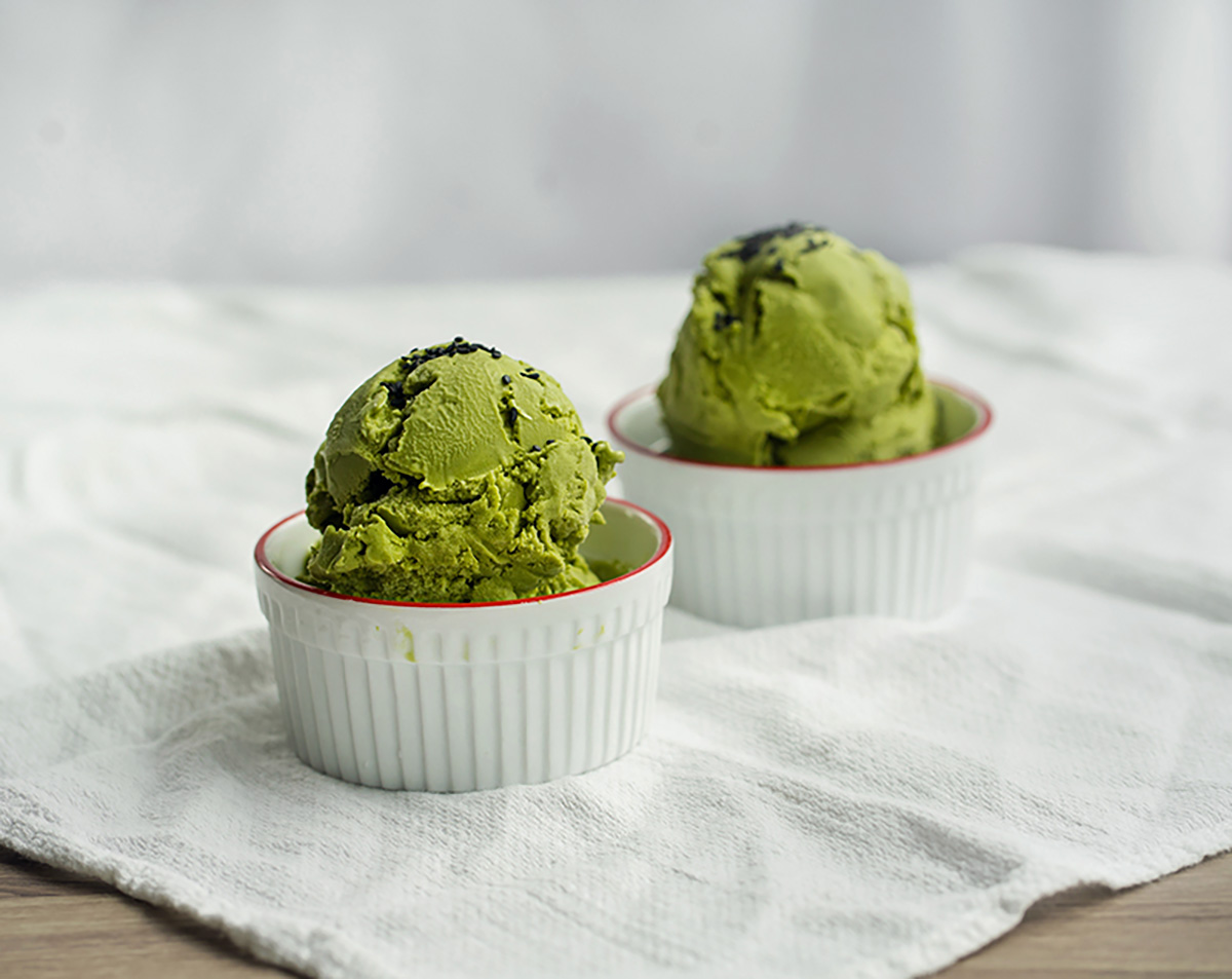 matcha green tea ice cream