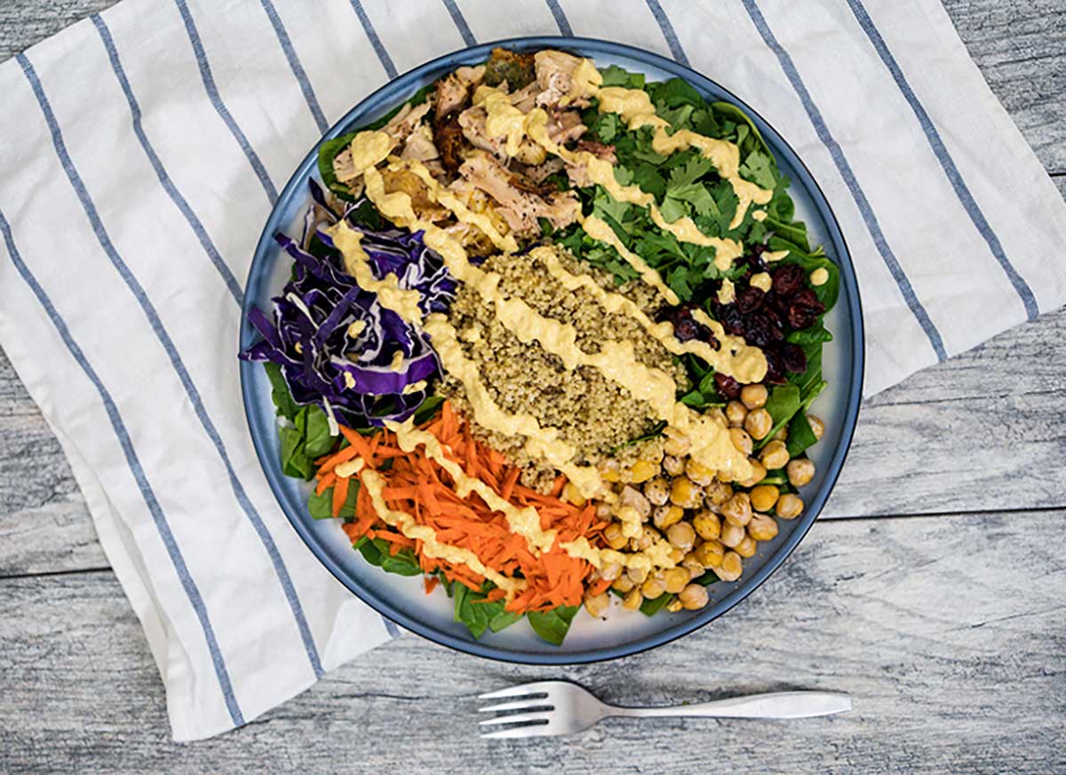 sweetgreen curry chickpea salad