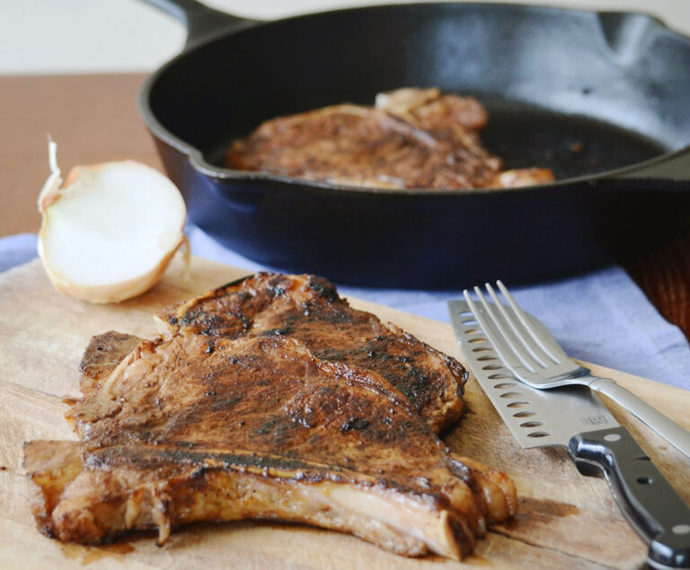 Coffee Rub Ribeye Steak