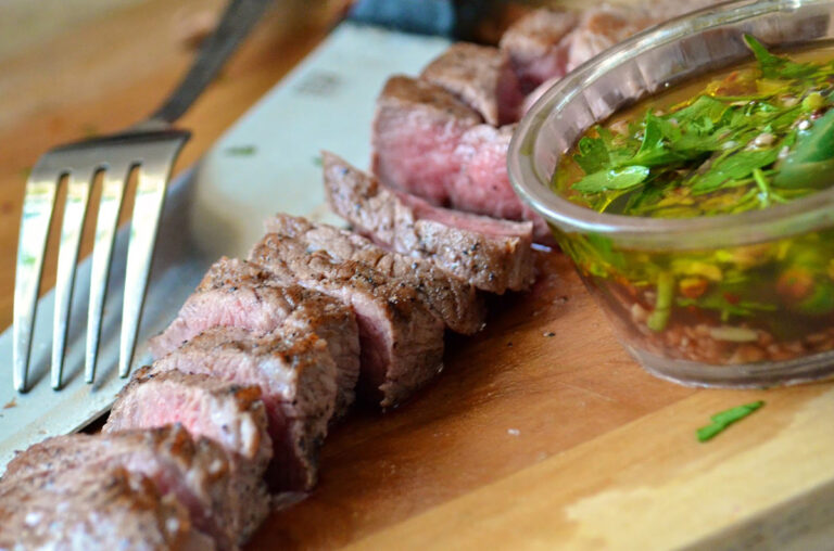 Tri Tip Steak with Chimichurri